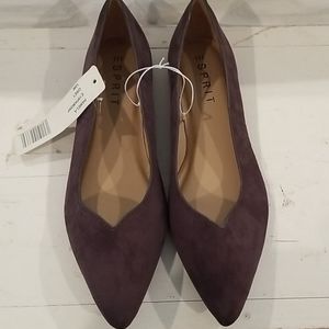 Esprit Grey Suede flats